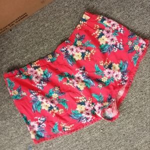 Bebop floral print shorts size extra large
